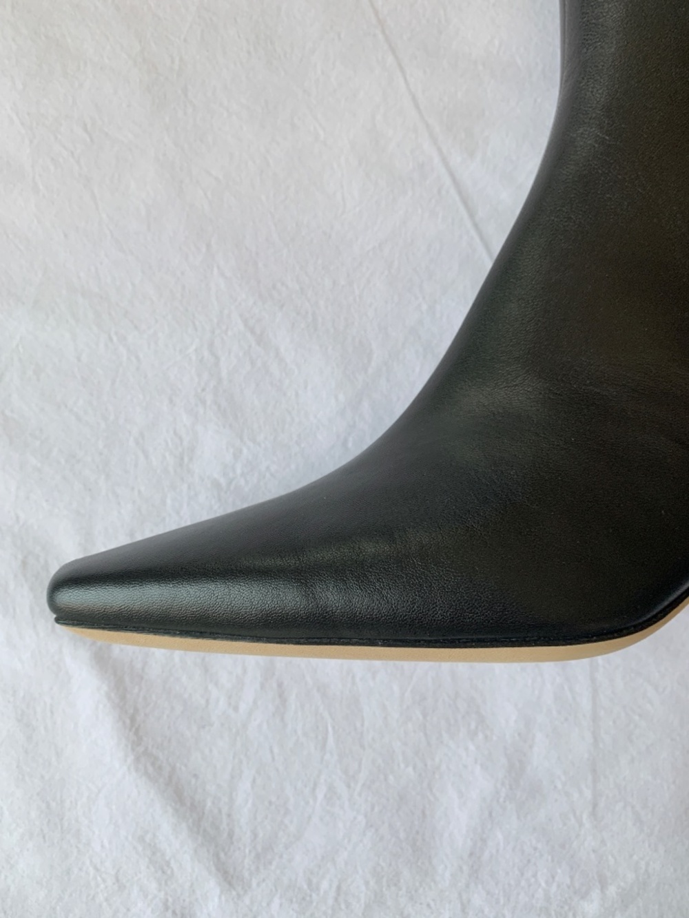 Staud Wally Leather Ankle Boots Black 37 - Picture 7 of 16